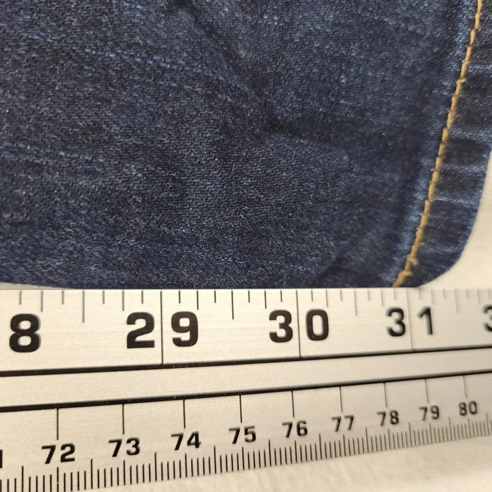 Levi's Skinny Jeans Mens 28x31 Blue Selvedge Dark Wash Denim‎